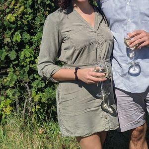 A&F Button-down Dress